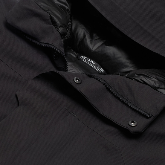 Мужская куртка парка Arcteryx Therme Gore-Tex Black/Black