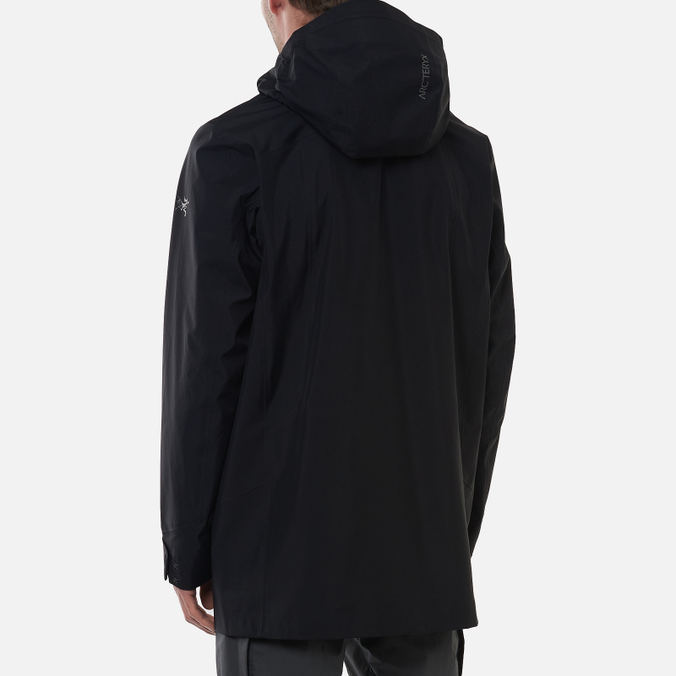 Мужская куртка Arcteryx, цвет чёрный, размер S L07524400 Sawyer Gore-Tex - фото 4