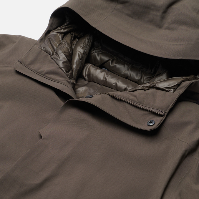 Мужская куртка парка Arcteryx, цвет оливковый, размер XL L07643900 Thorsen Gore-Tex - фото 2