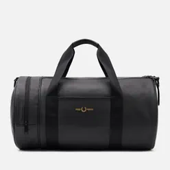 Fred Perry Дорожная сумка Scotchgrain Leather Barrel