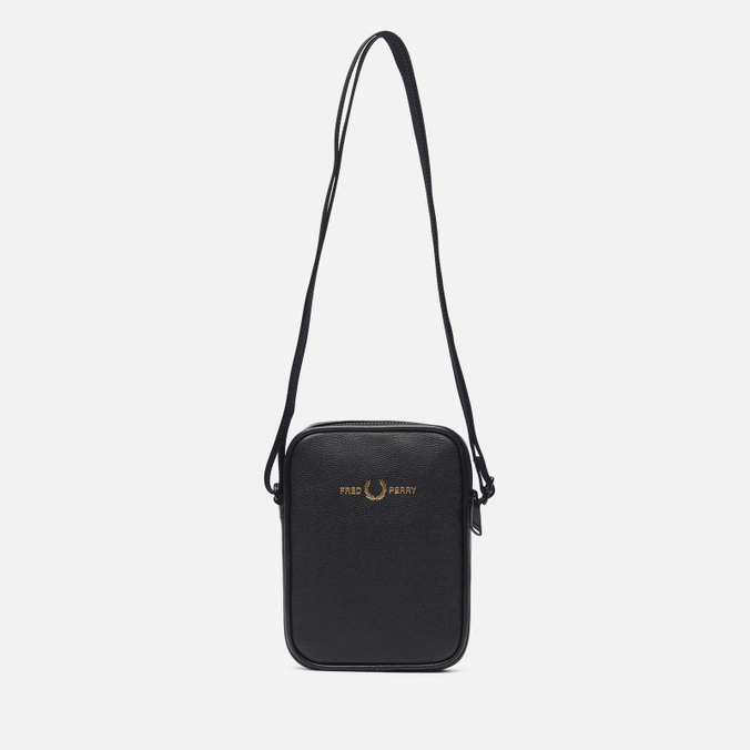 Сумка Fred Perry Scotchgrain Leather Side