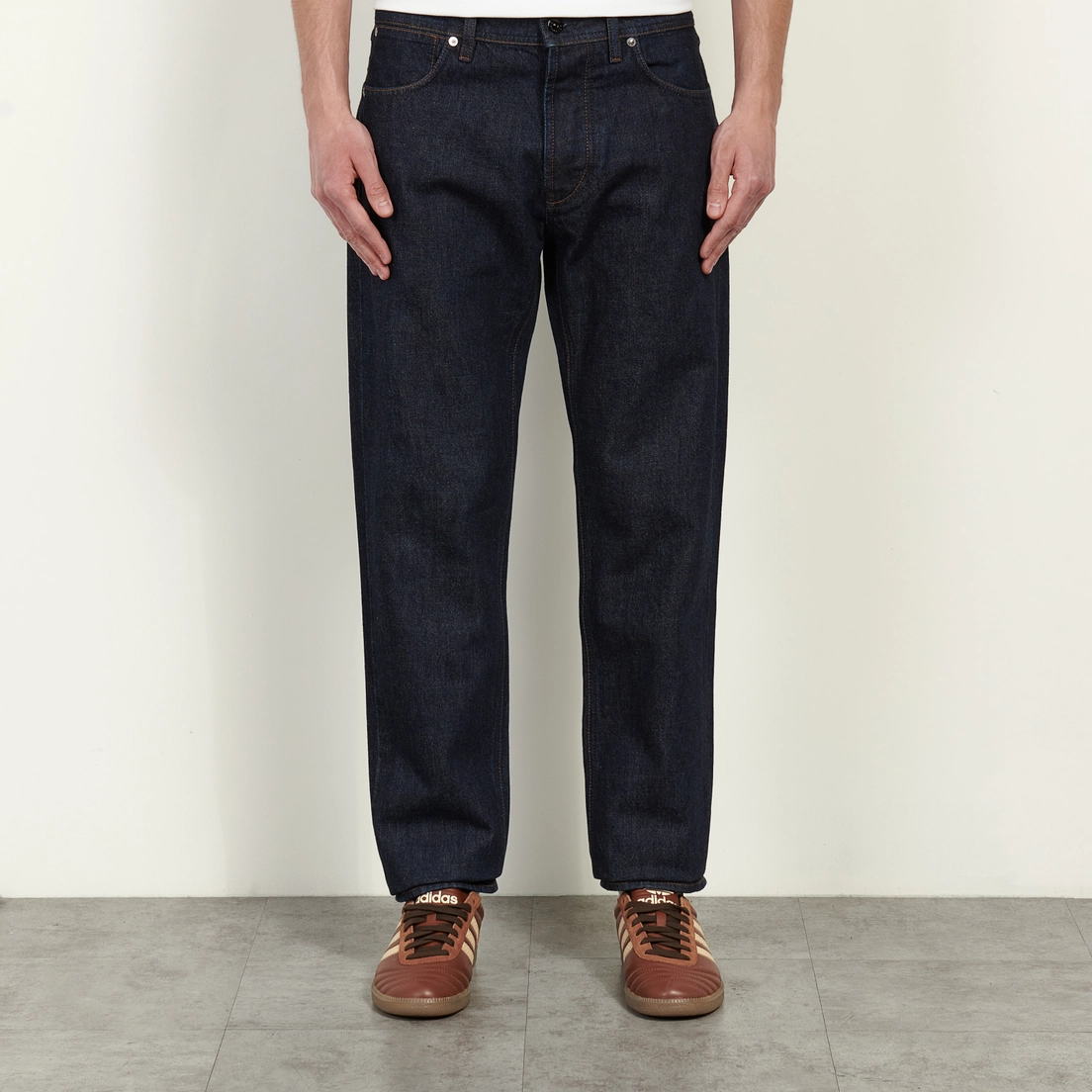 Stone Island Мужские джинсы Indigo Denim-Rinsed Straight 13.5 Oz