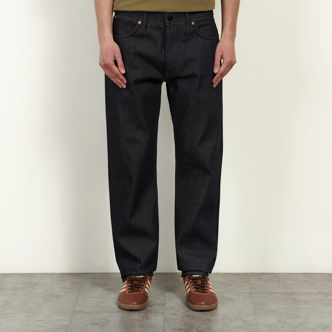 Stone Island Мужские джинсы Indigo Denim-Raw Regular Straight 13.5 Oz