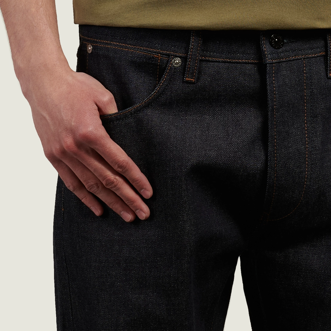 Stone Island Мужские джинсы Indigo Denim-Raw Regular Straight 13.5 Oz