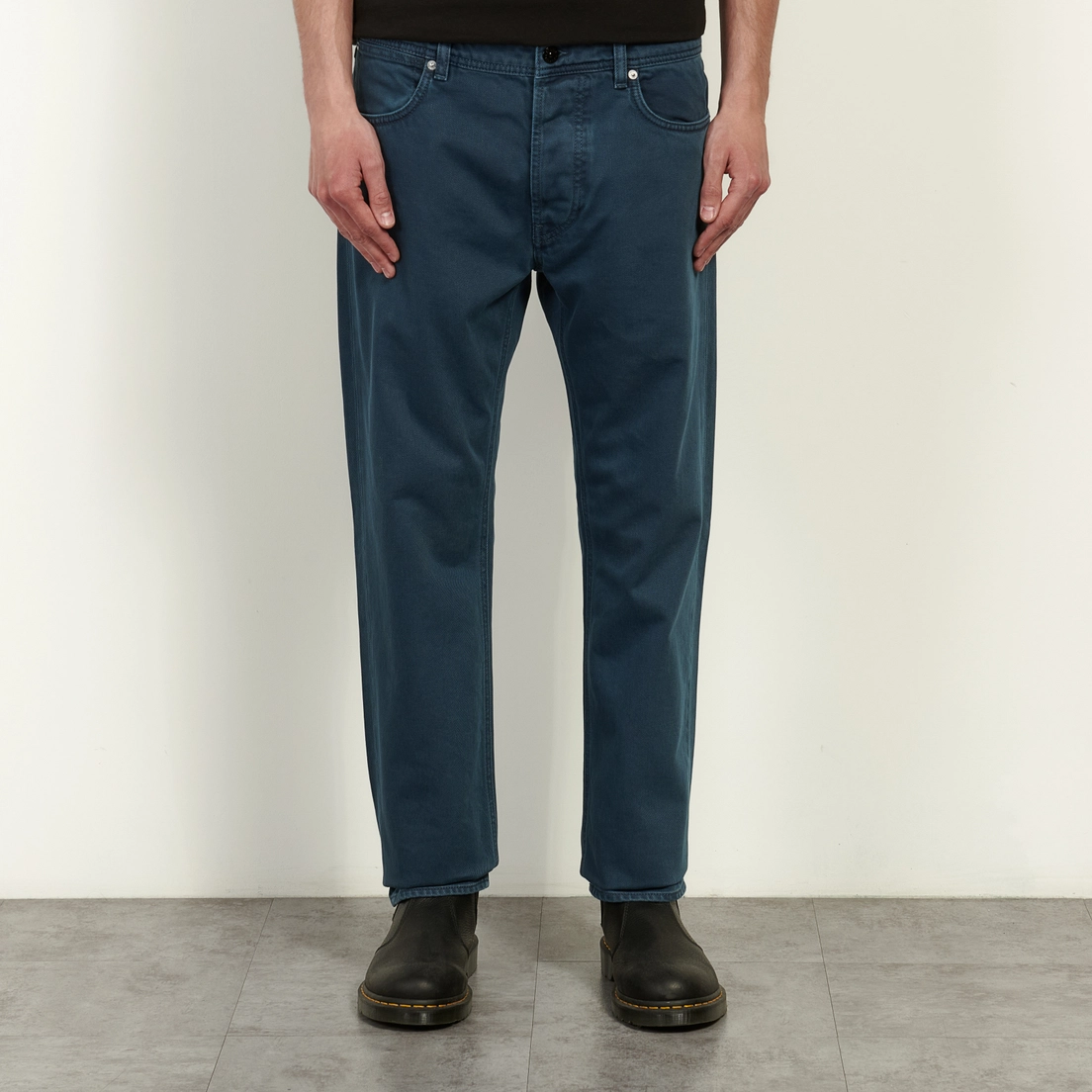 Stone Island Мужские джинсы Light Bull Denim Indigo-TC Regular Straight 13 Oz