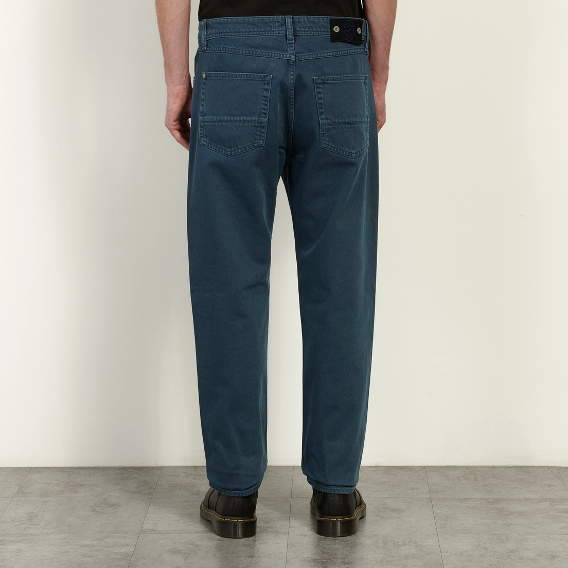 Stone Island Мужские джинсы Light Bull Denim Indigo-TC Regular Straight 13 Oz