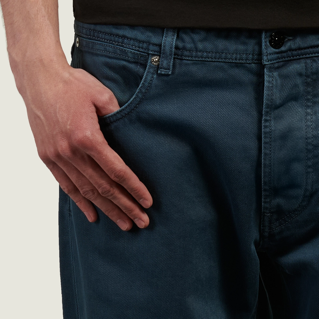 Stone Island Мужские джинсы Light Bull Denim Indigo-TC Regular Straight 13 Oz