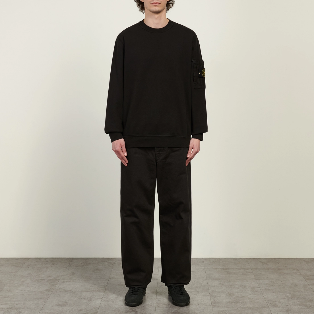 Stone Island Мужские джинсы Light Bull Denim-TC Loose 13.5 Oz