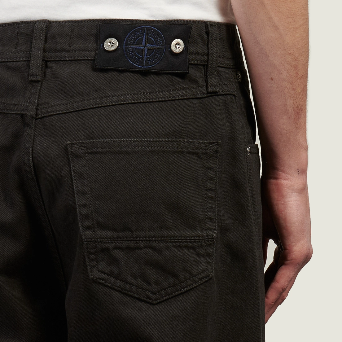 Stone Island Мужские джинсы Light Bull Denim-TC Loose 13.5 Oz