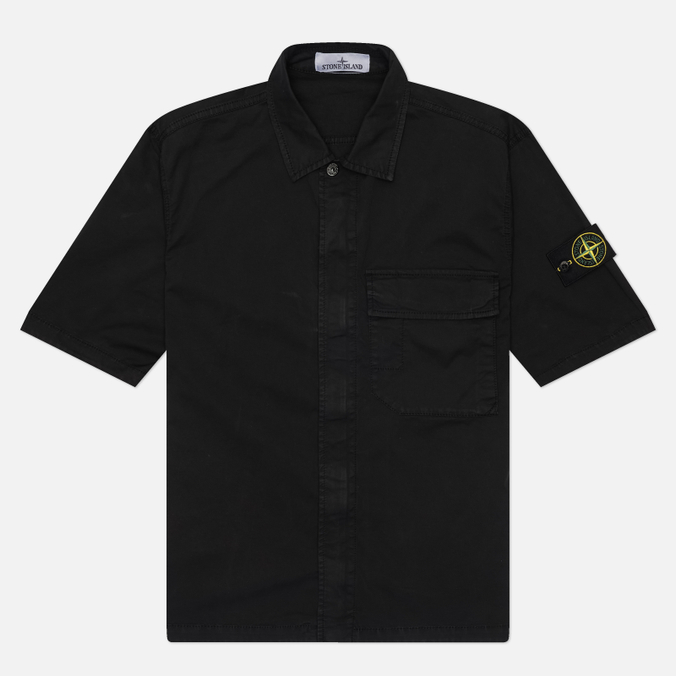 Мужская рубашка Stone Island Stretch Organic Cotton Twill Comfort