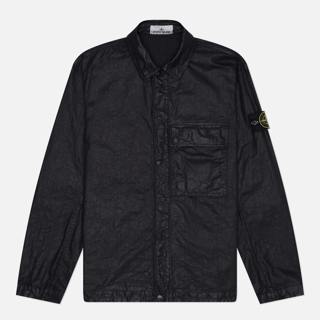 Stone Island Мужская рубашка Organic-Look Nylon Panama-TC