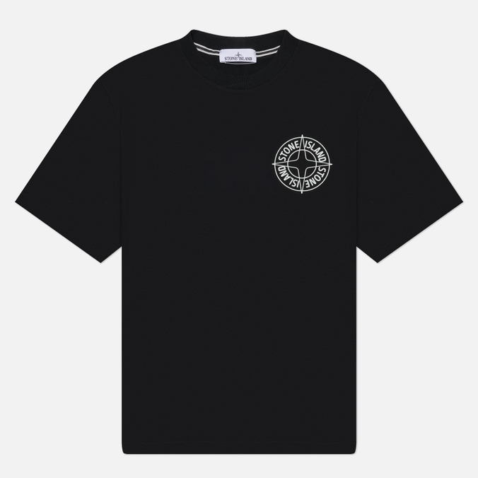 Мужская футболка Stone Island Organic Cotton Jersey Outline Compass