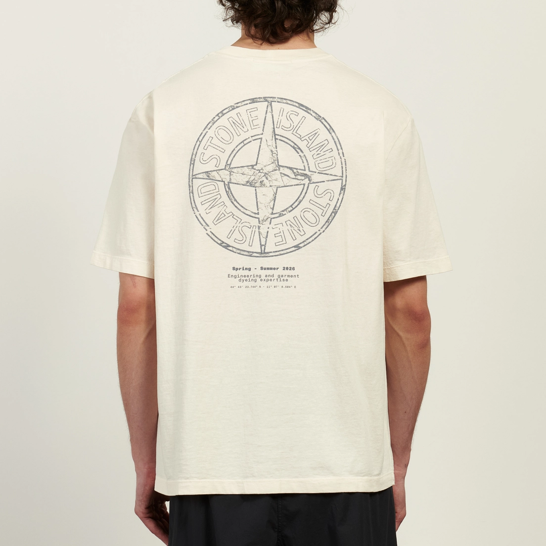 Stone Island Мужская футболка Organic Cotton Jersey Stone