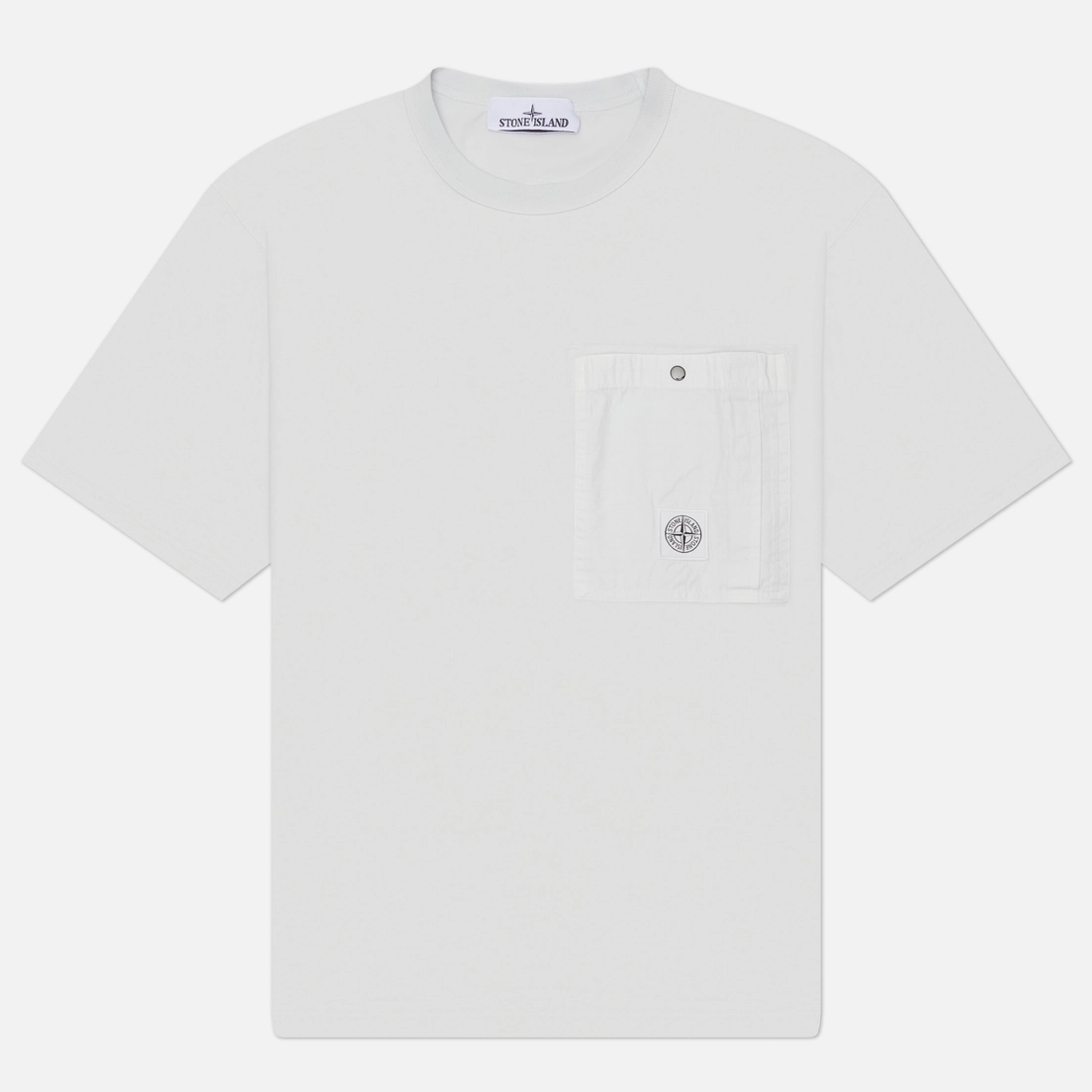 Stone Island Мужская футболка Combed Organic Cotton Jersey Chest Pocket