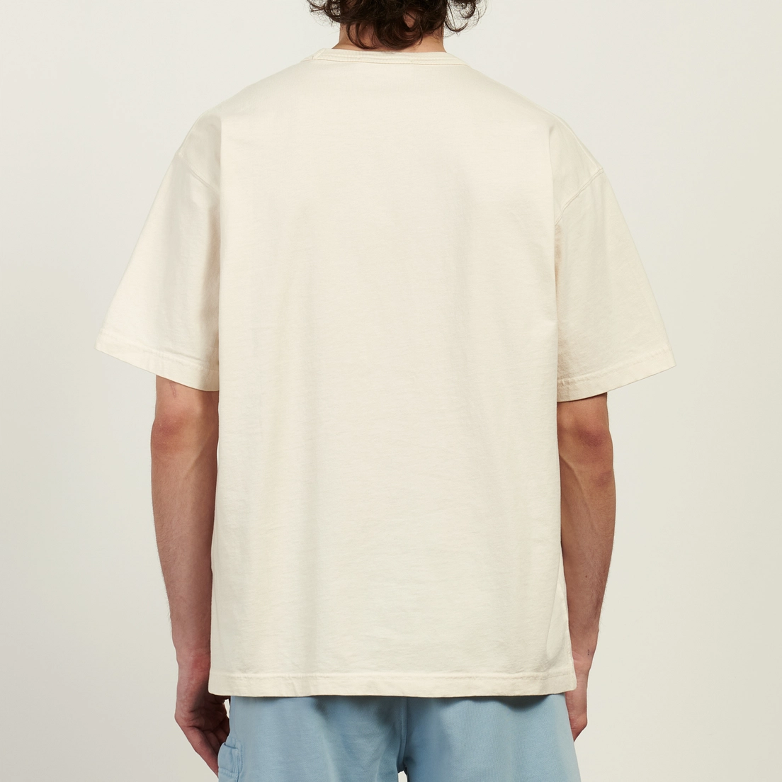 Stone Island Мужская футболка Combed Organic Cotton Jersey Chest Pocket