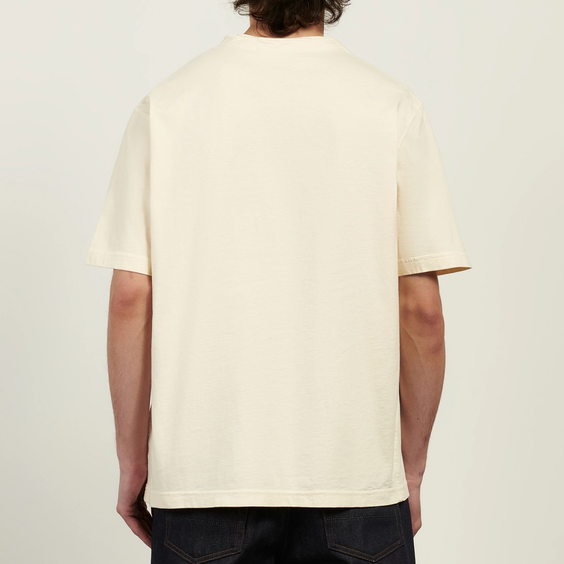 Stone Island Мужская футболка Combed Organic Cotton Jersey Old Effect