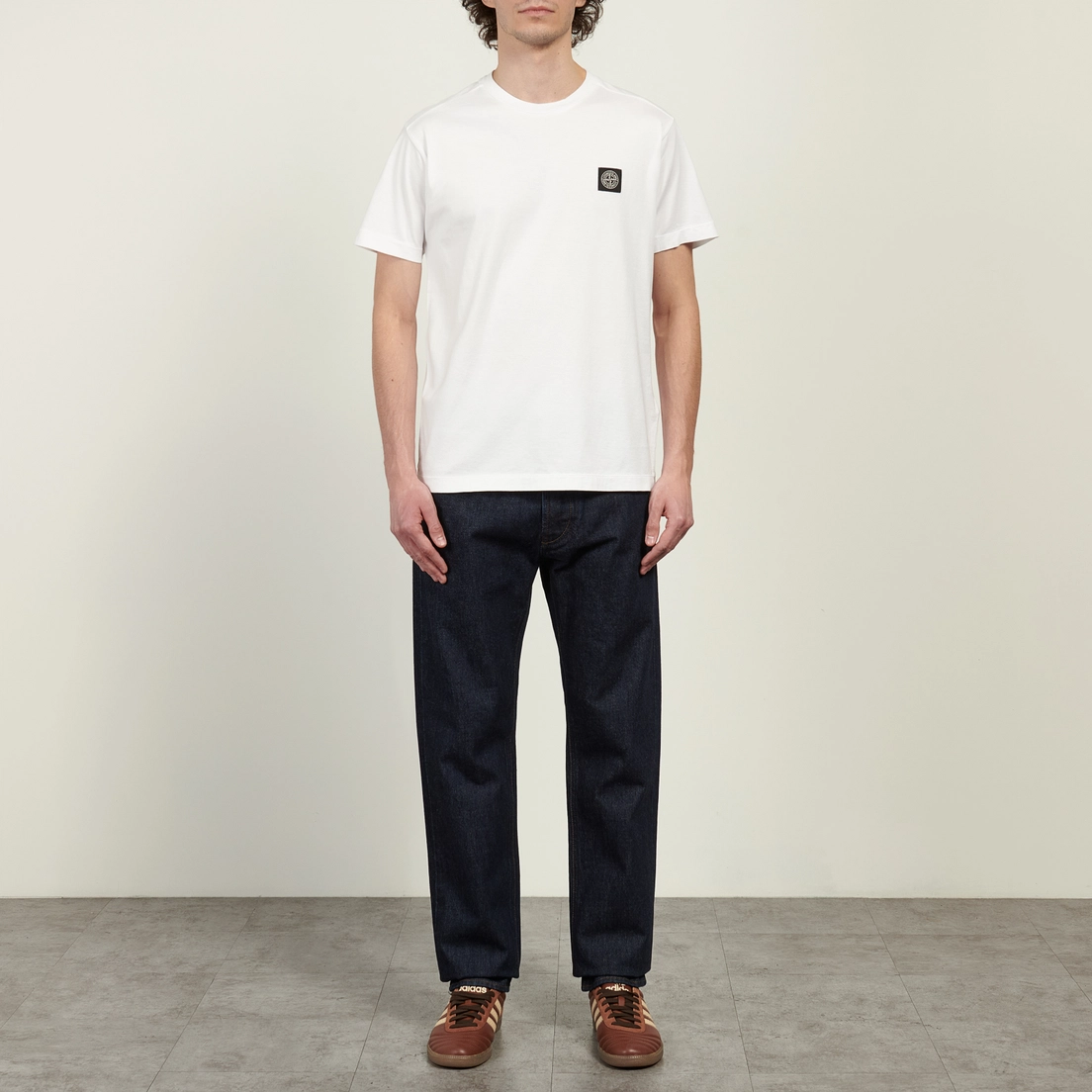 Stone Island Мужская футболка 60/2 Cotton Jersey Compass Patch