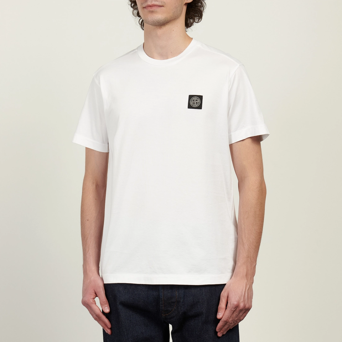 Stone Island Мужская футболка 60/2 Cotton Jersey Compass Patch