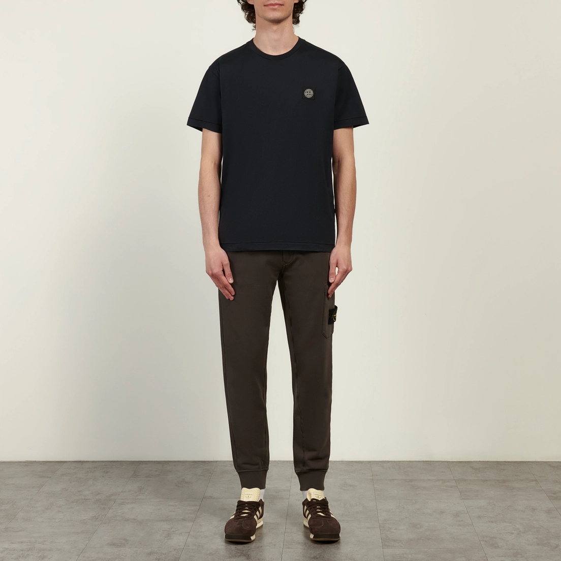 Stone Island Мужская футболка 60/2 Cotton Jersey Compass Patch