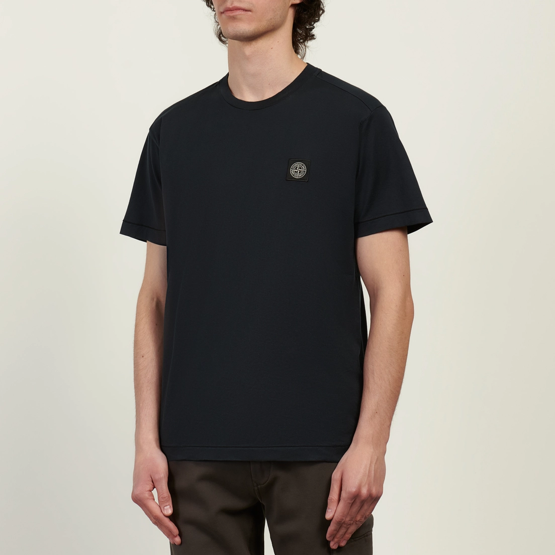 Stone Island Мужская футболка 60/2 Cotton Jersey Compass Patch