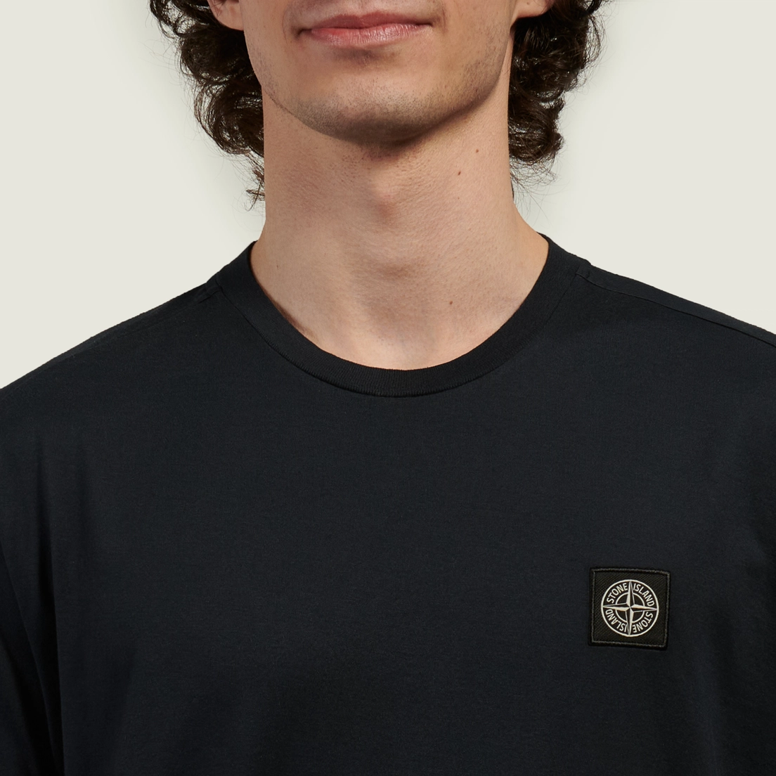 Stone Island Мужская футболка 60/2 Cotton Jersey Compass Patch