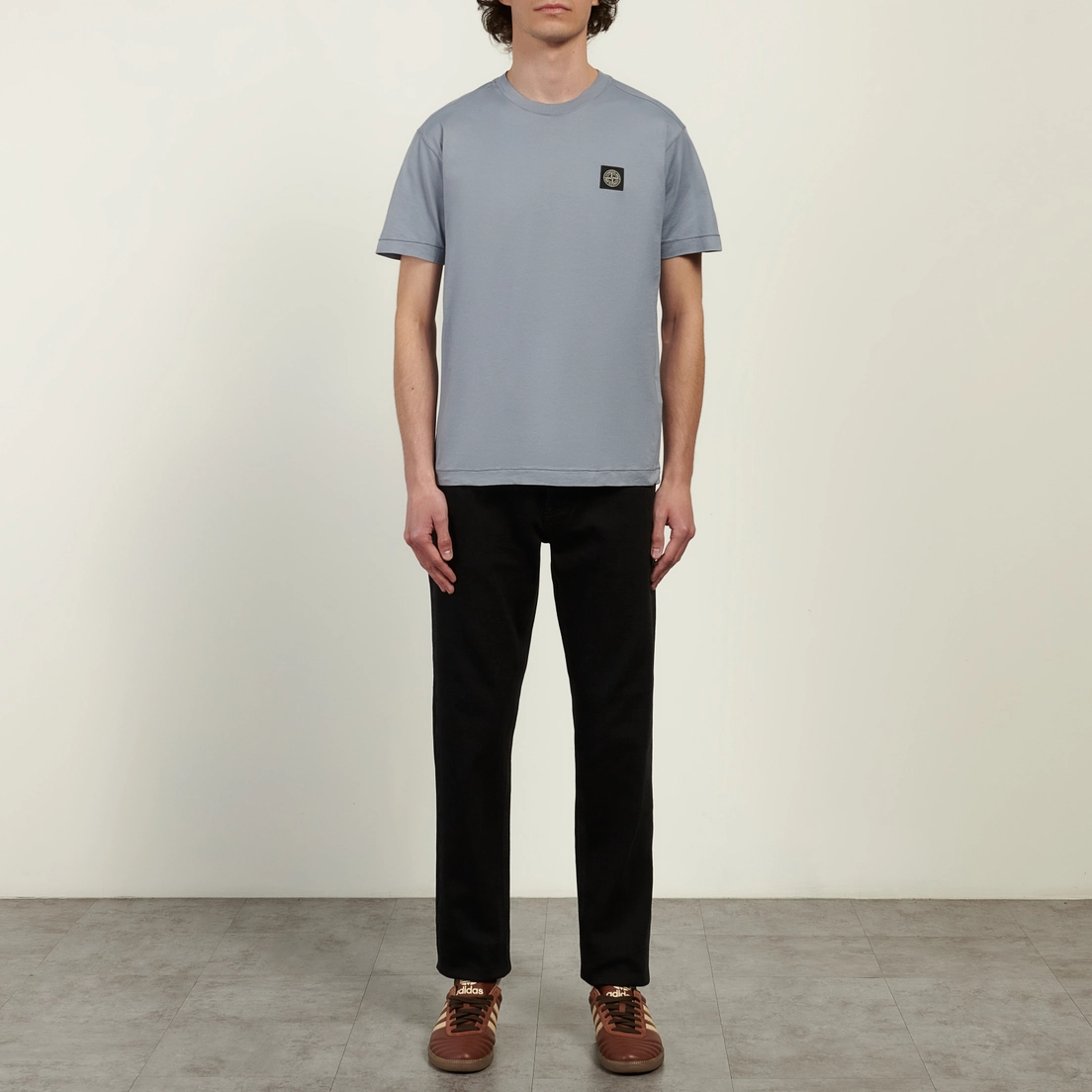 Stone Island Мужская футболка 60/2 Cotton Jersey Compass Patch