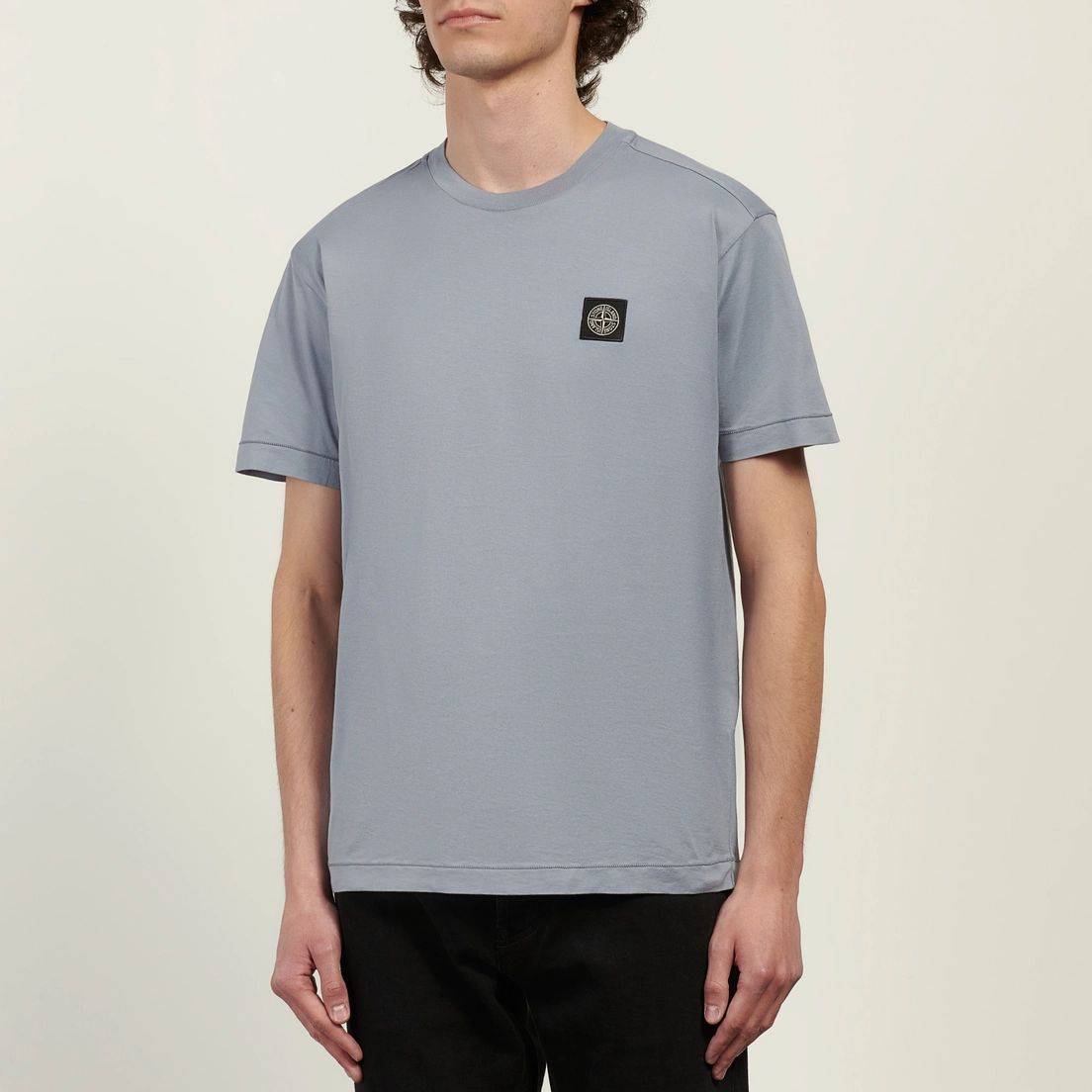Stone Island Мужская футболка 60/2 Cotton Jersey Compass Patch