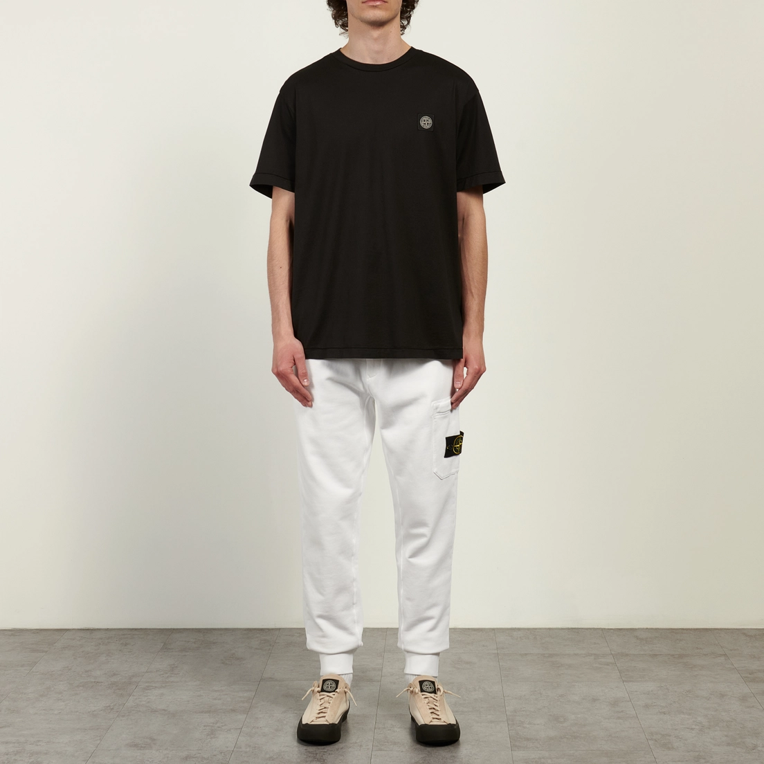 Stone Island Мужская футболка 60/2 Cotton Jersey Compass Patch