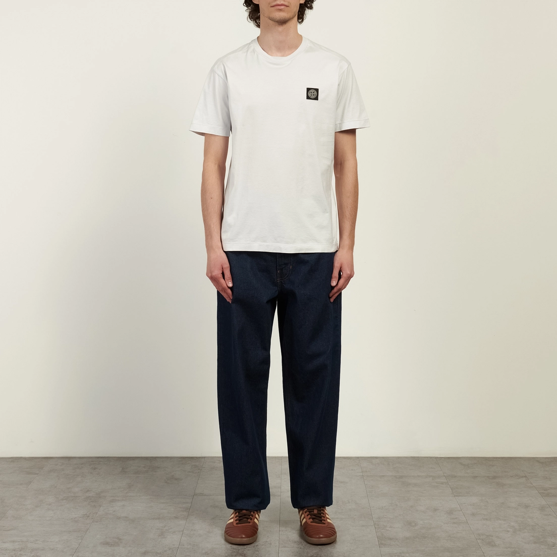 Stone Island Мужская футболка 60/2 Cotton Jersey Compass Patch