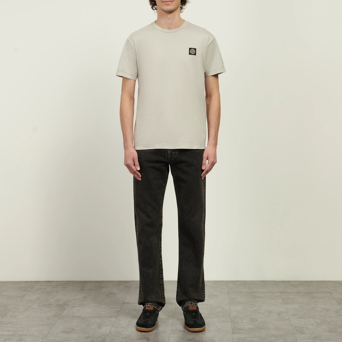 Stone Island Мужская футболка 60/2 Cotton Jersey Compass Patch