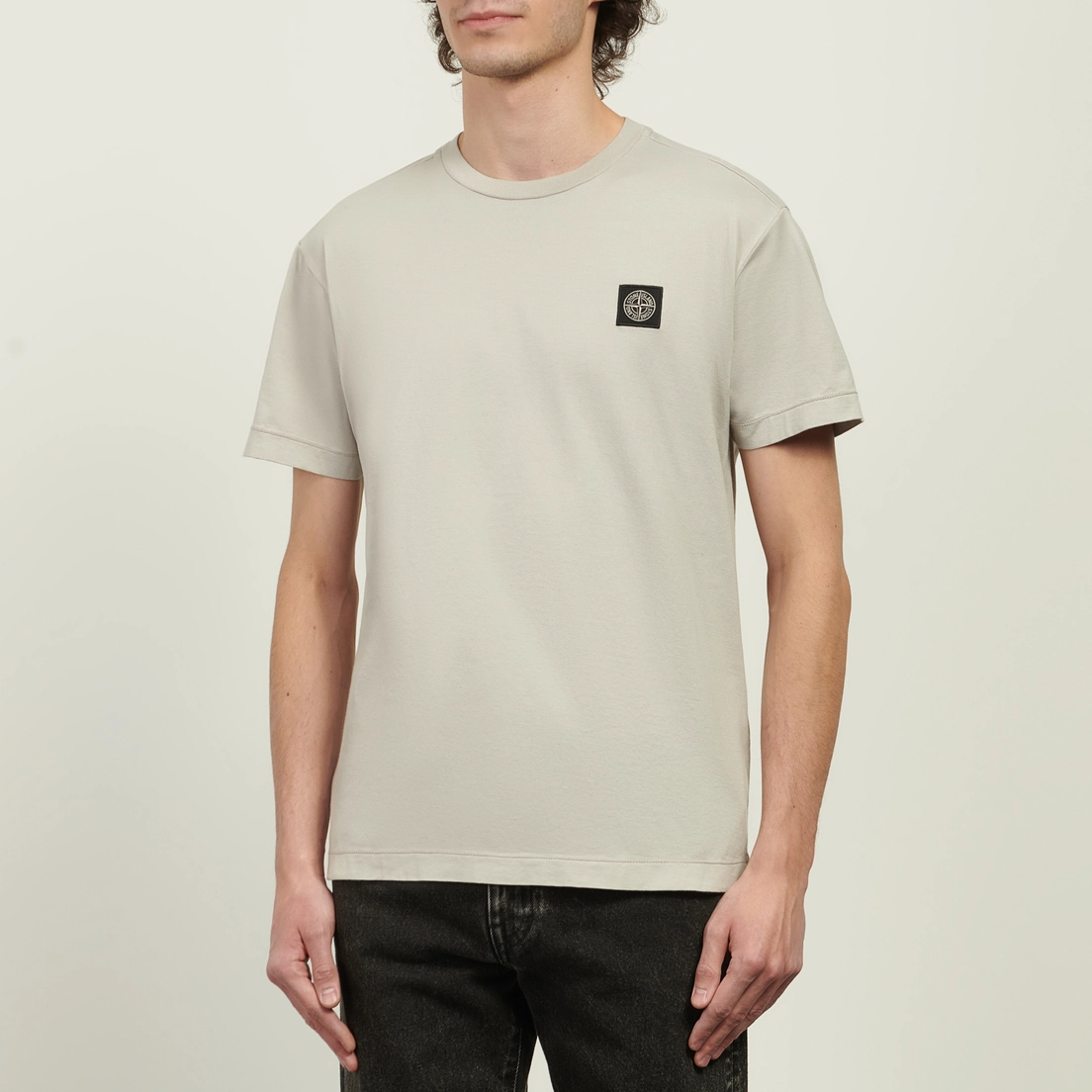 Stone Island Мужская футболка 60/2 Cotton Jersey Compass Patch