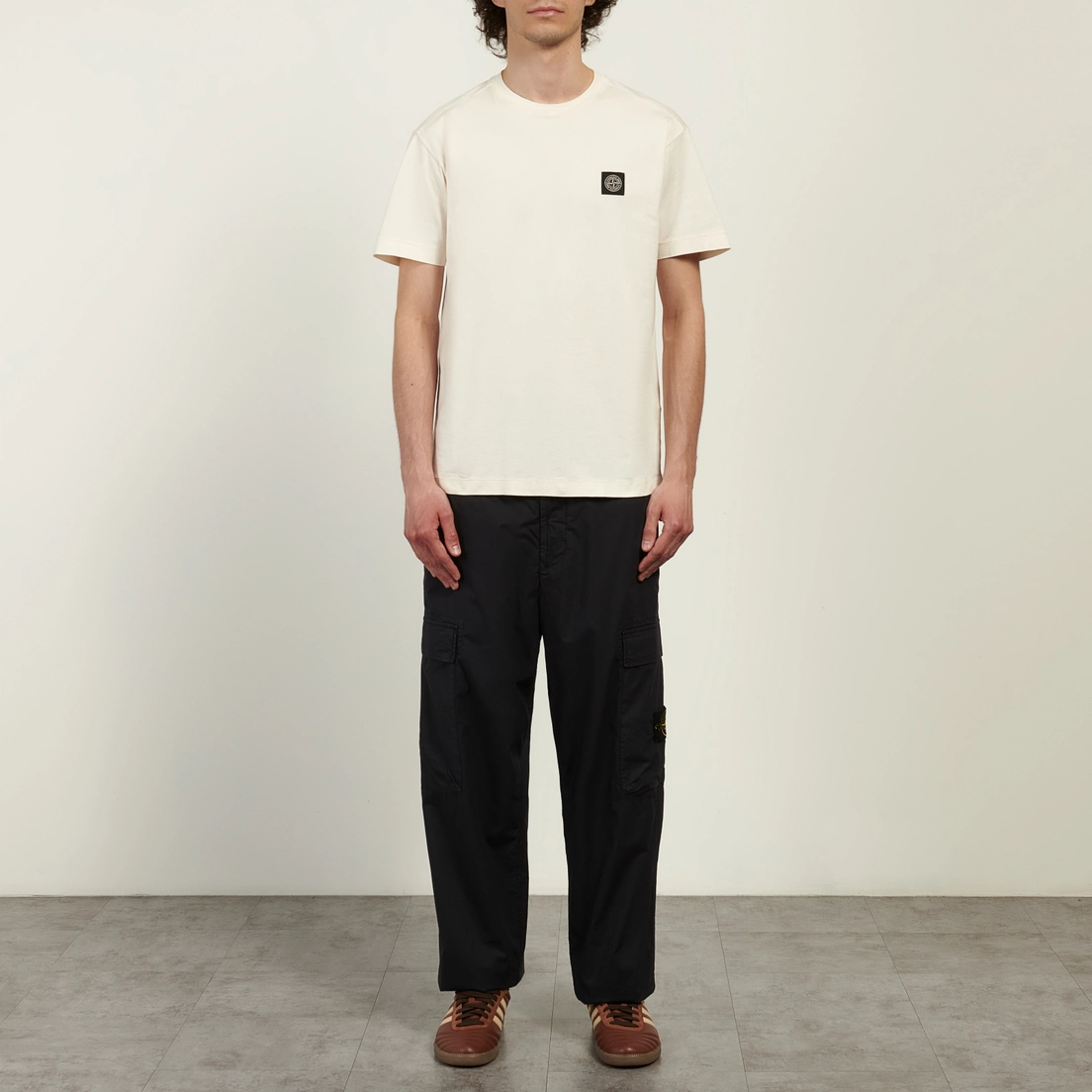 Stone Island Мужская футболка 60/2 Cotton Jersey Compass Patch