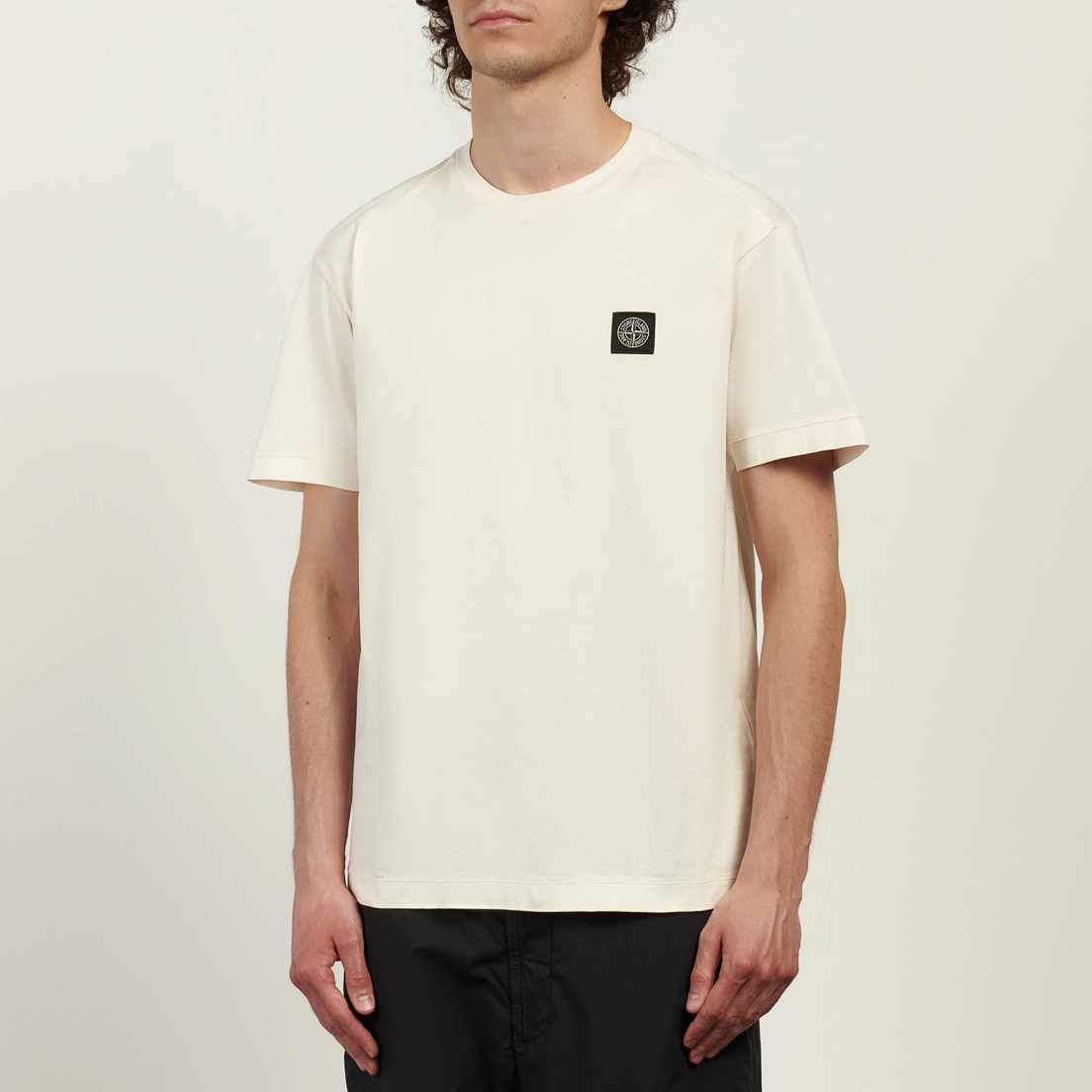 Stone Island Мужская футболка 60/2 Cotton Jersey Compass Patch