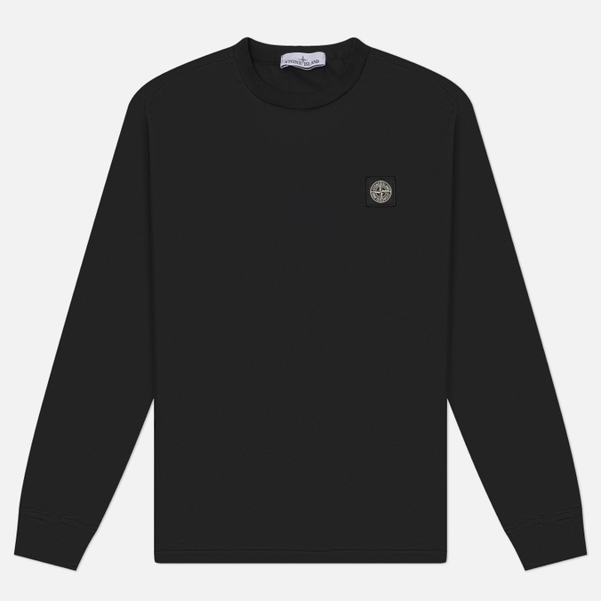 Мужской лонгслив Stone Island 60/2 Cotton Jersey Slim Compass Patch