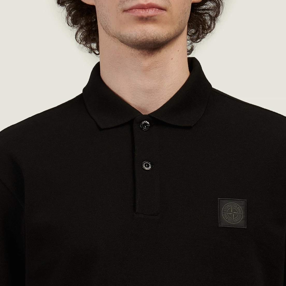 Stone Island Мужское поло Stellina 50/2 Organic Cotton Pique