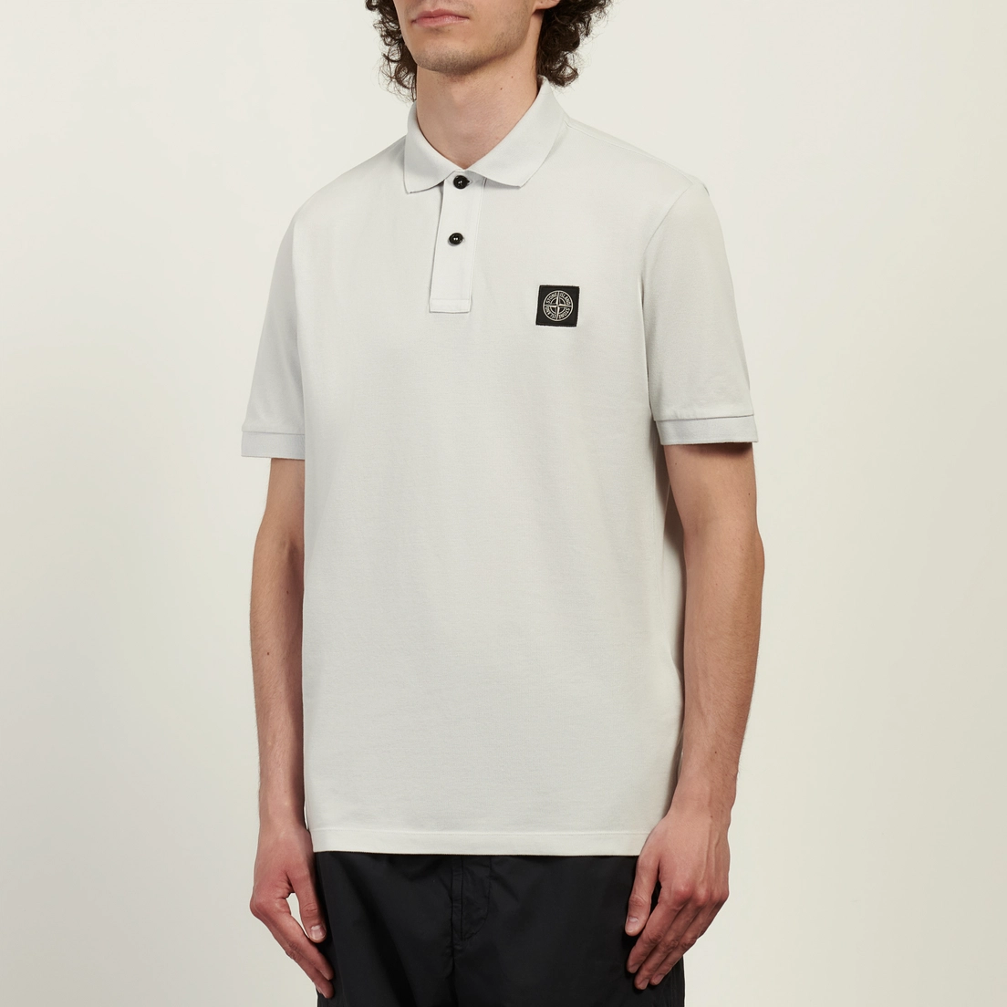 Stone Island Мужское поло Organic Cotton Pique Slim