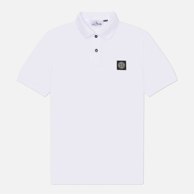 Мужское поло Stone Island Organic Cotton Pique Slim