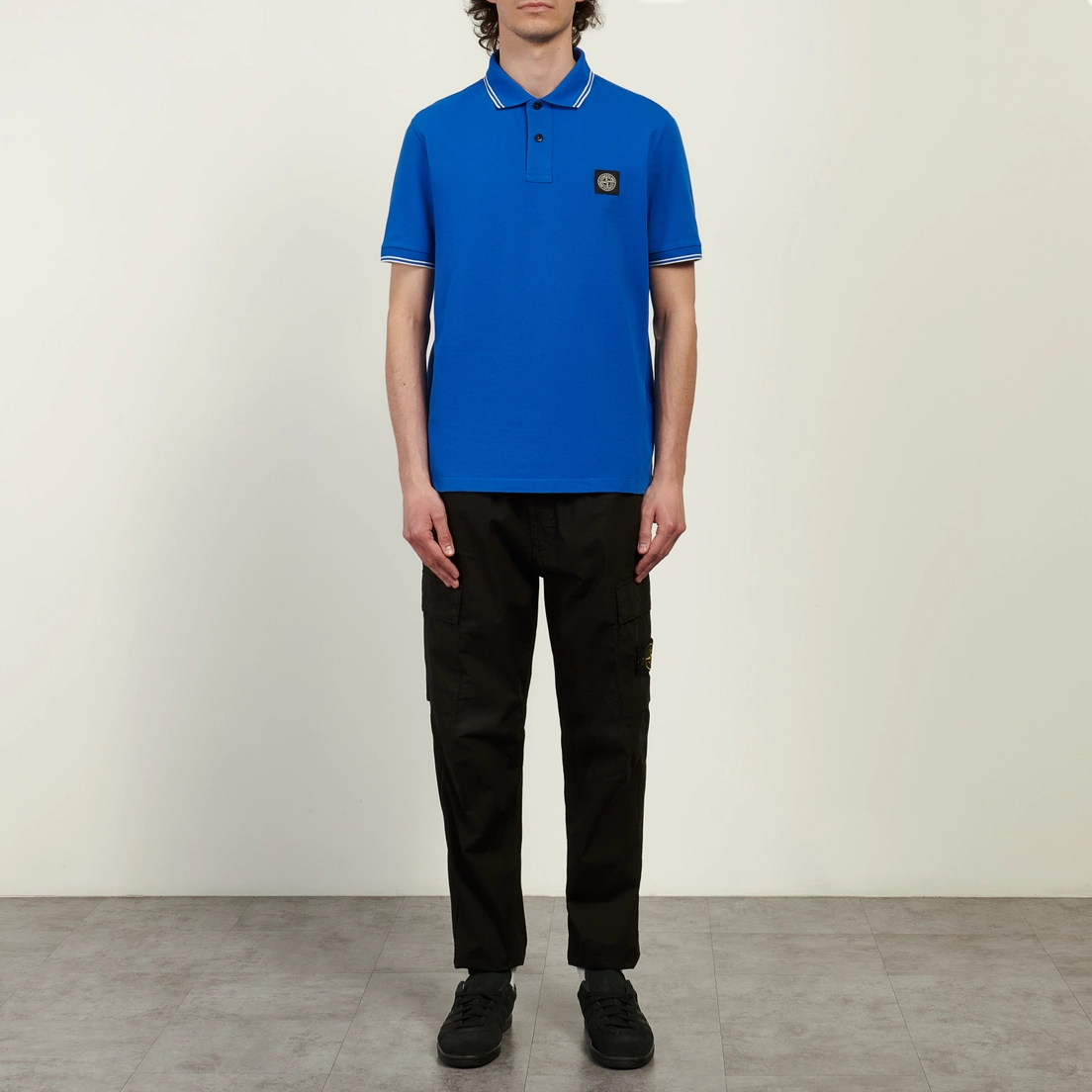 Stone Island Мужское поло Organic Cotton Pique With Stretch Slim