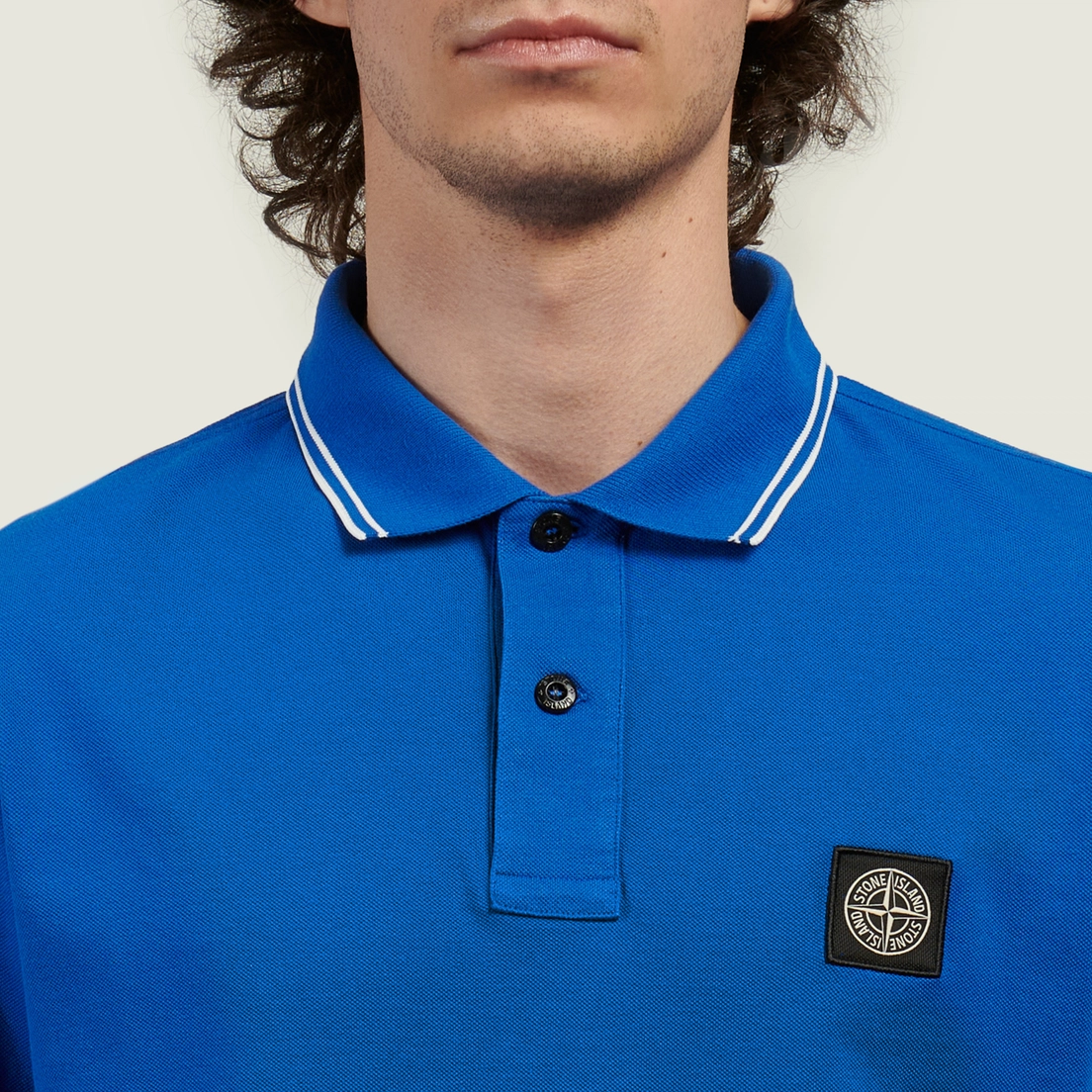 Stone Island Мужское поло Organic Cotton Pique With Stretch Slim