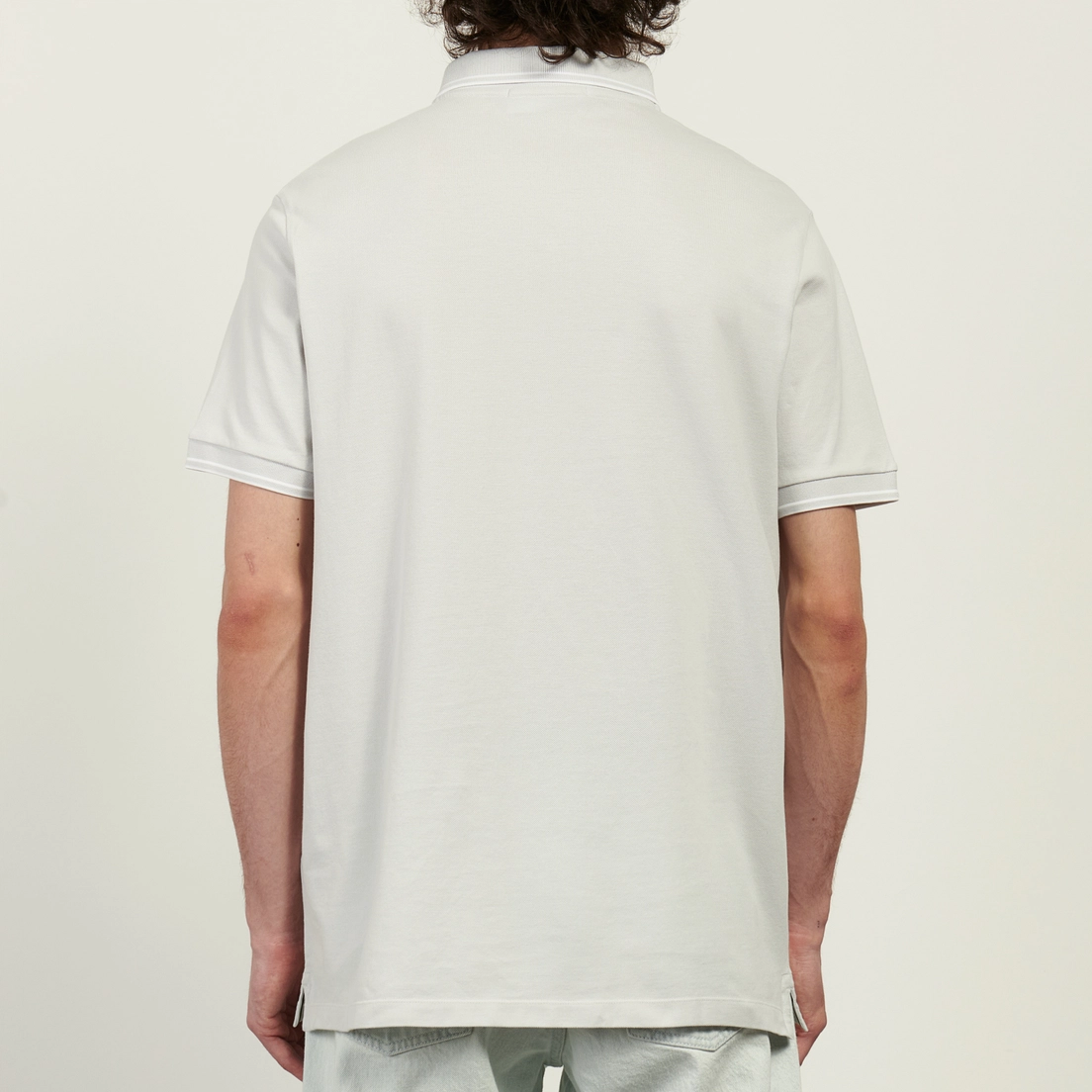 Stone Island Мужское поло Organic Cotton Pique With Stretch Slim