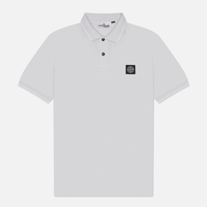 Мужское поло Stone Island Organic Cotton Pique With Stretch Slim