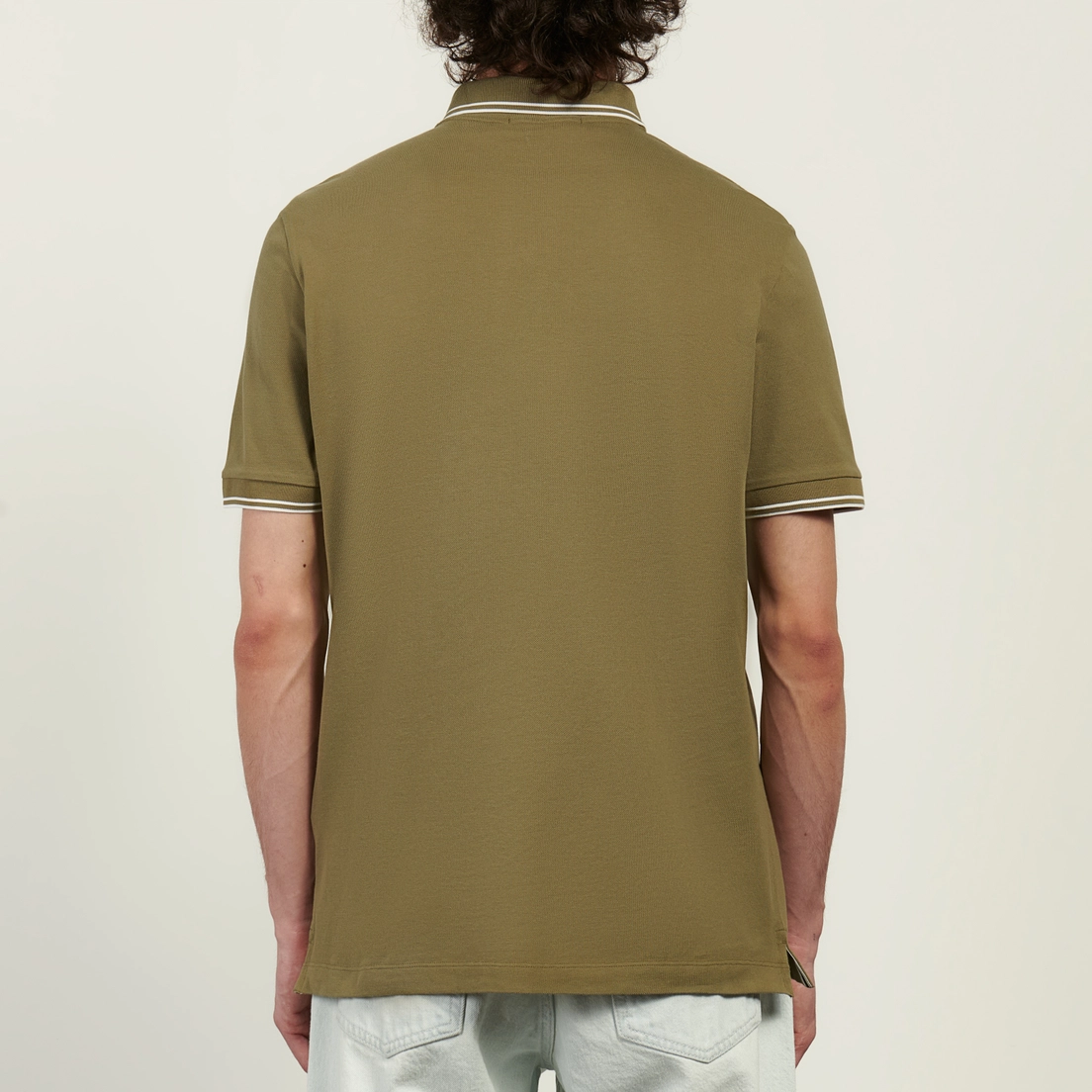 Stone Island Мужское поло Organic Cotton Pique With Stretch Slim