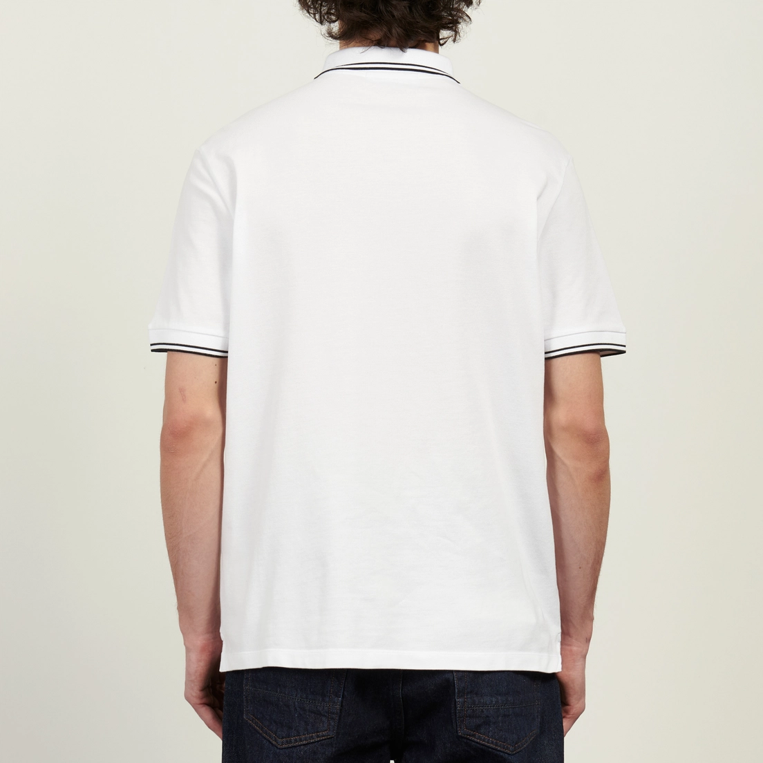 Stone Island Мужское поло Organic Cotton Pique With Stretch Slim