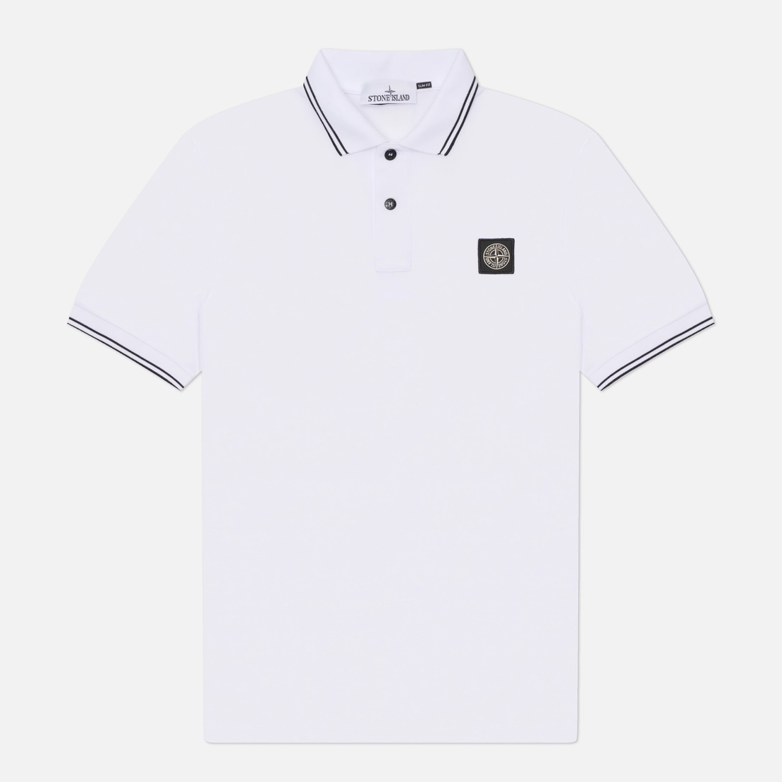Stone Island Мужское поло Organic Cotton Pique With Stretch Slim