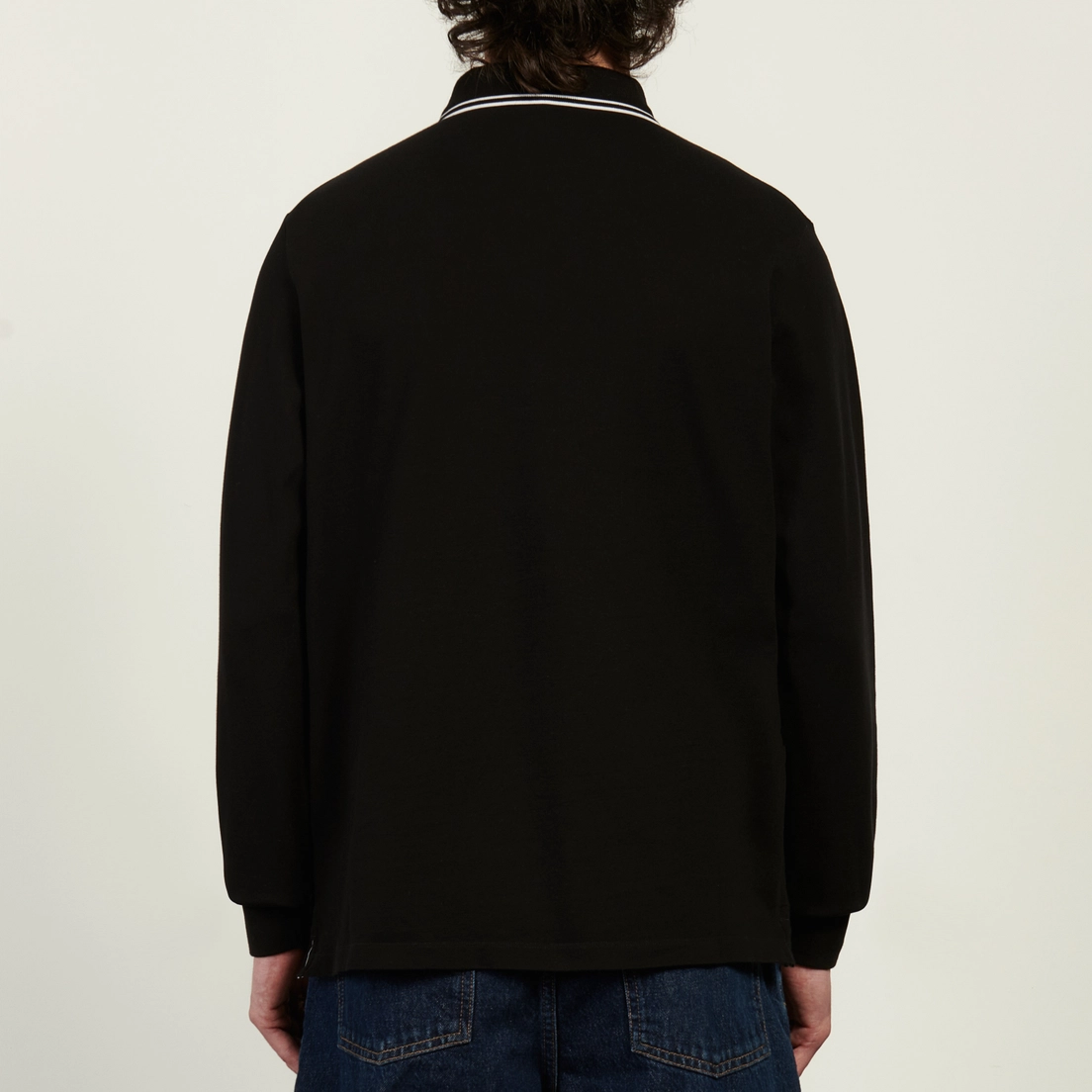 Stone Island Мужской лонгслив Organic Cotton Pique With Stretch Slim Polo