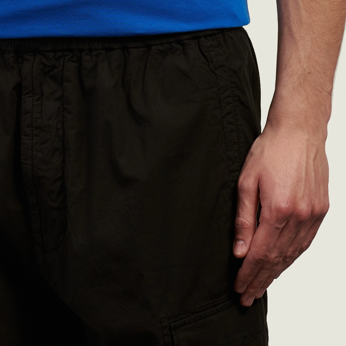 Stone Island Мужские брюки Stretch Cotton Tela Paracadute Regular Tapered Cargo