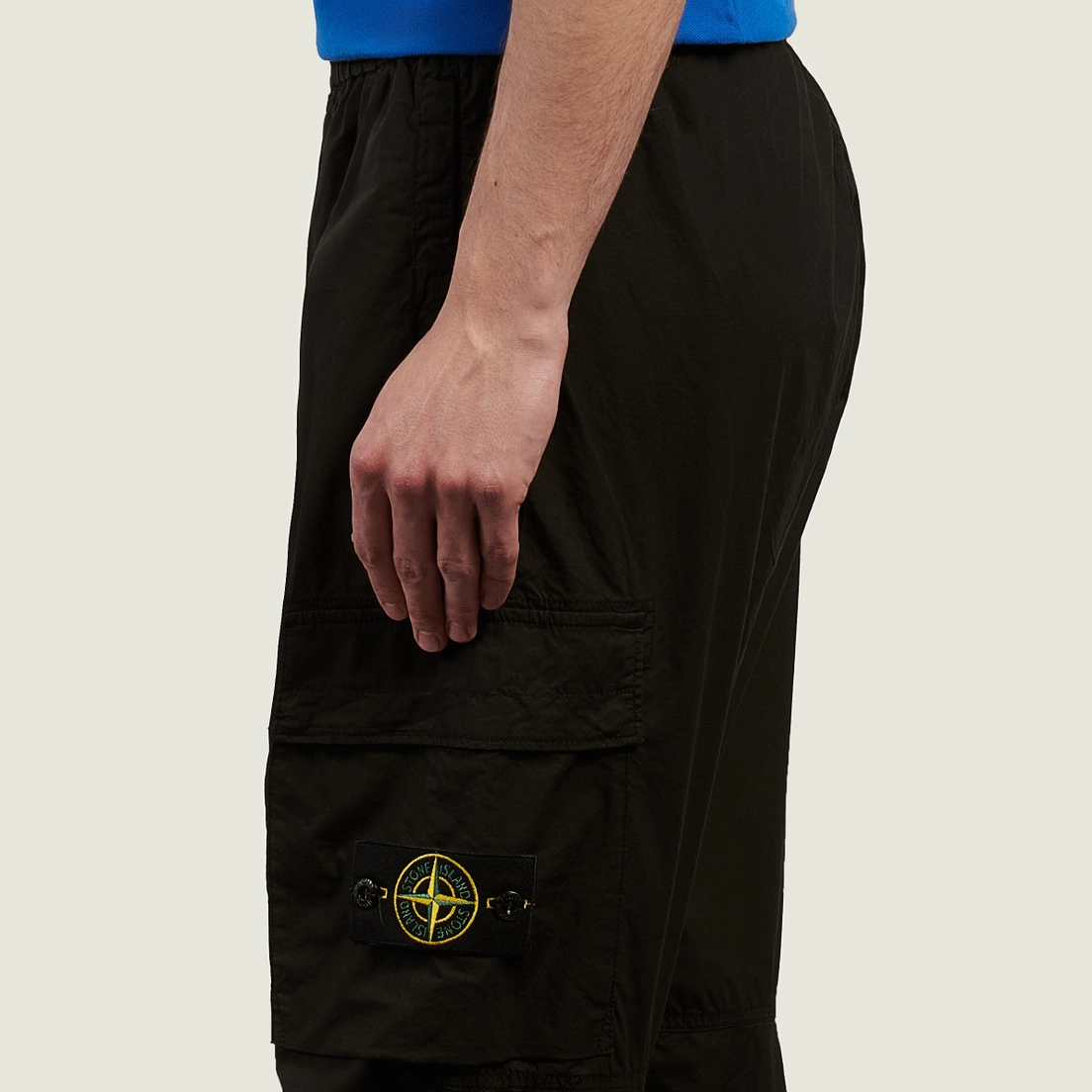 Stone Island Мужские брюки Stretch Cotton Tela Paracadute Regular Tapered Cargo