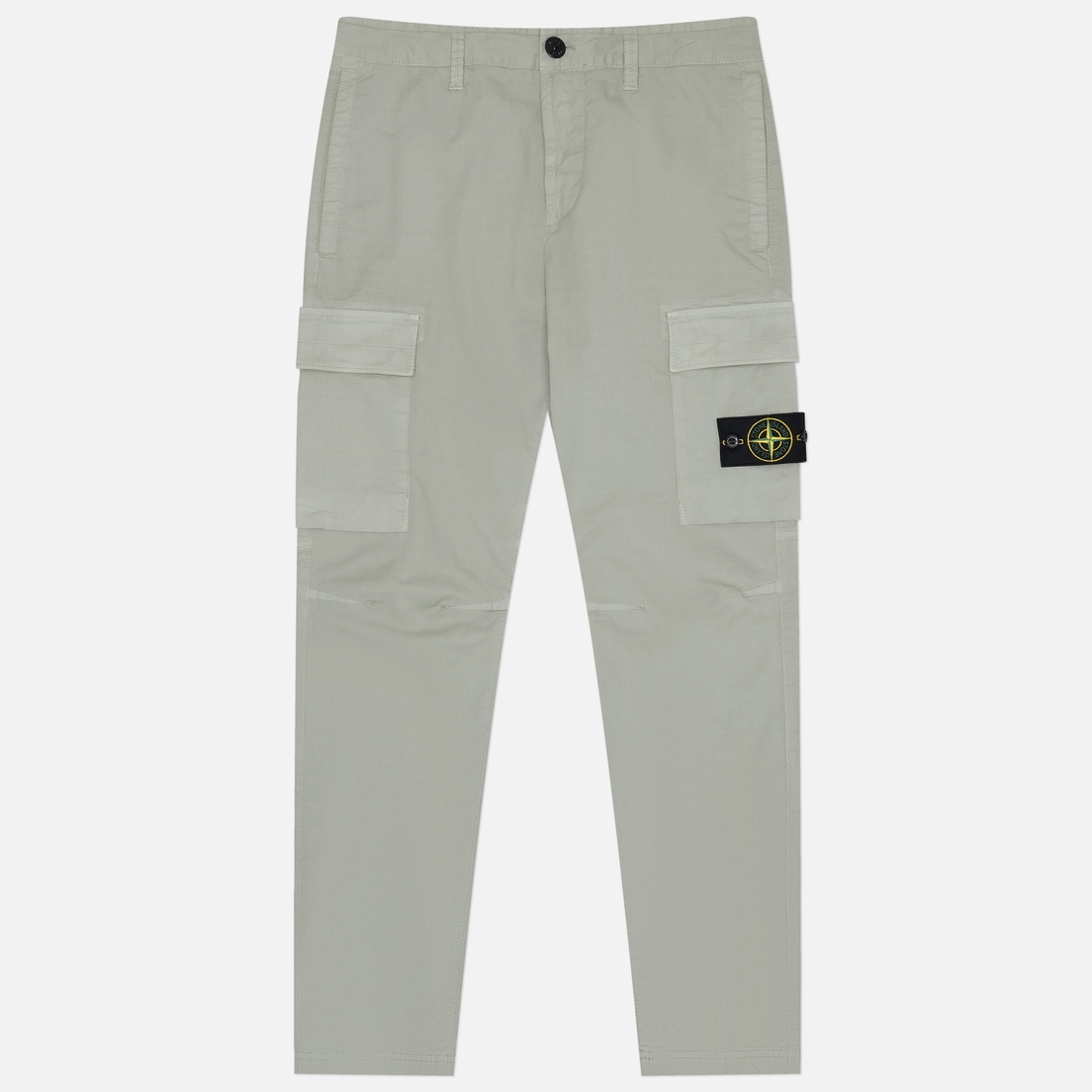 Stone Island Мужские брюки Stretch Organic Cotton Twill Regular Tapered Cargo
