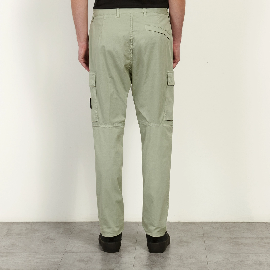 Stone Island Мужские брюки Stretch Organic Cotton Twill Regular Tapered Cargo