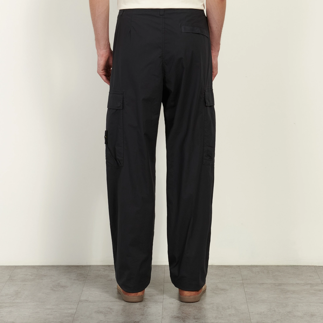 Stone Island Мужские брюки Stretch Cotton Tela Paracadute Loose Cargo